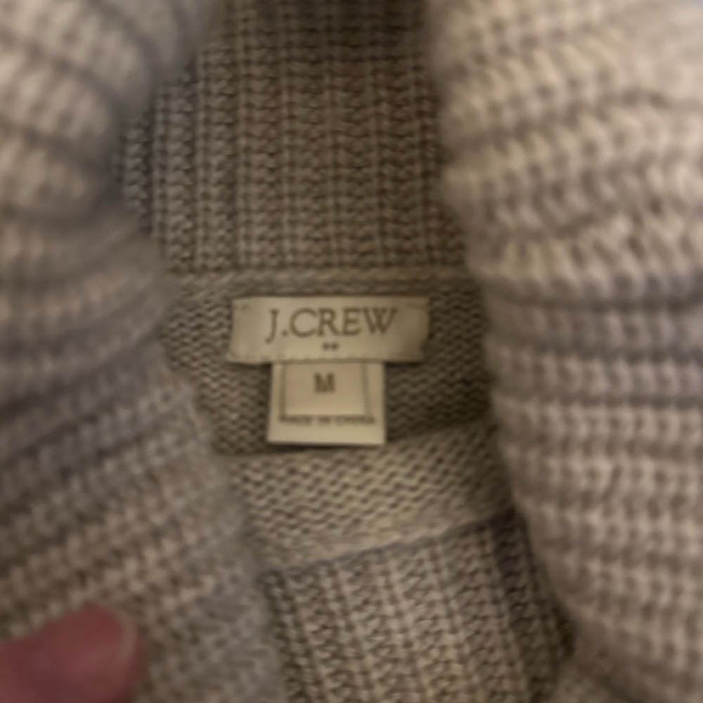 J. Crew‎ Soft Beige Turtleneck Sweater - Picture 3 of 3